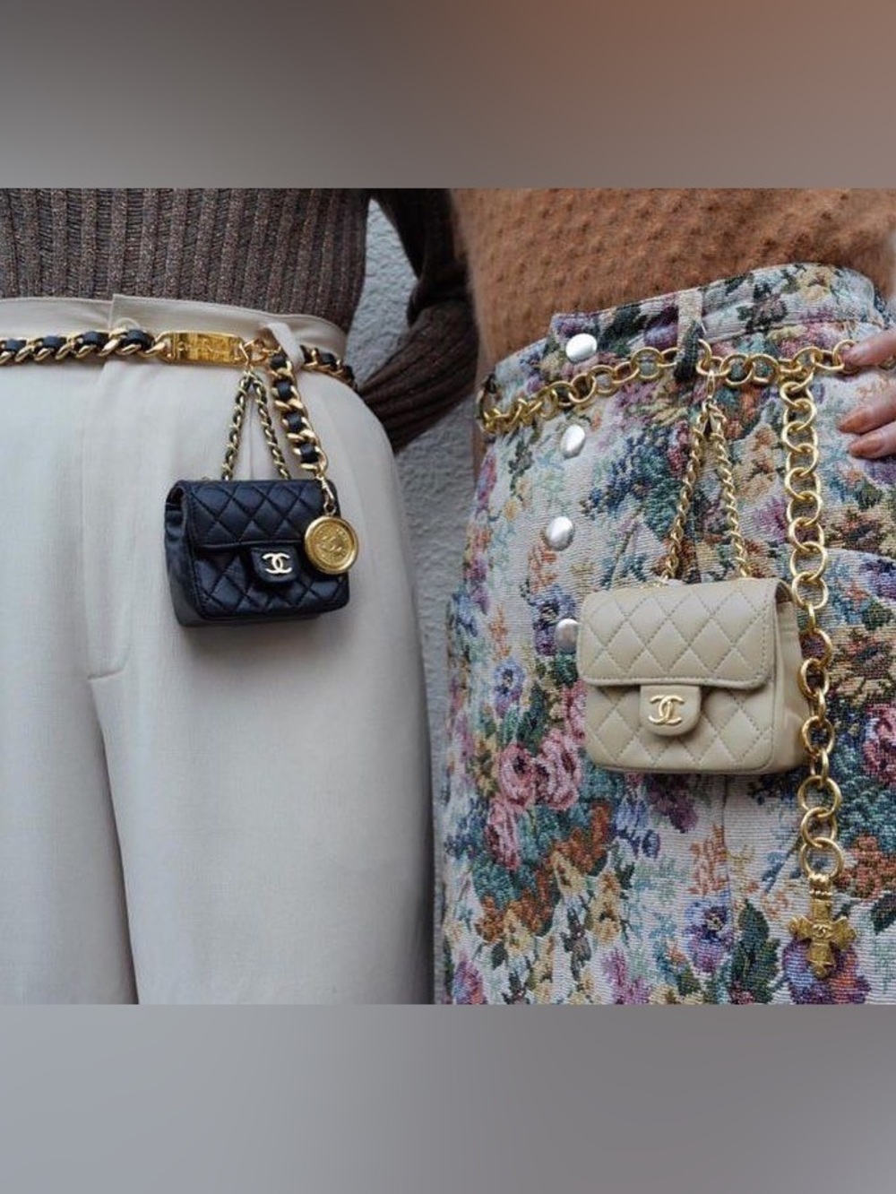 Reserved Listing for Chanel Micro Bag Charm - Picture 16 of 17